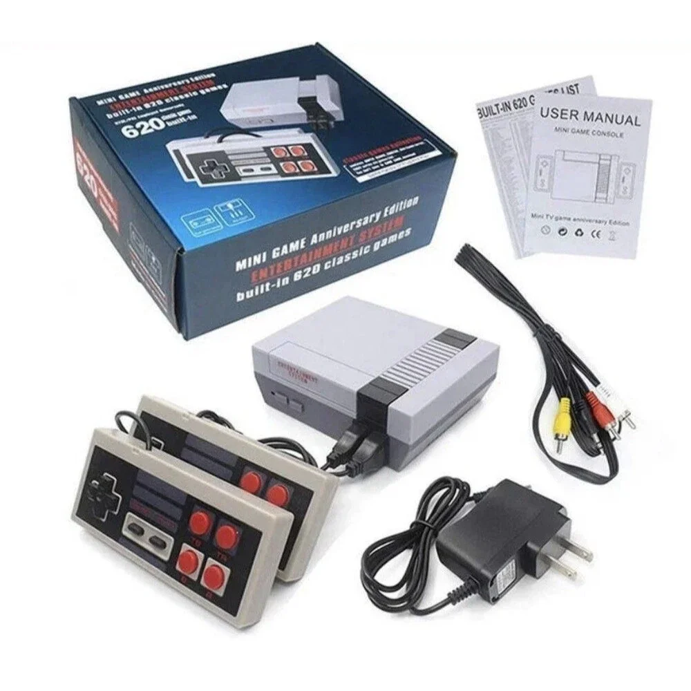 Brand New Retro Video Game Console 620 Games